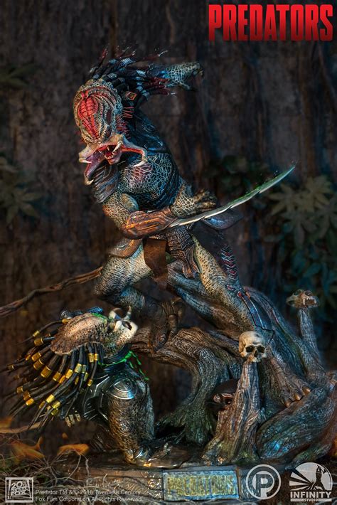 Predators, or yautja, are extraterrestrial hunters who possess advanced technology and weapons used to hunt any being they consider worthy prey. Predators - Berserker Predator Statue by Infinity Studio ...