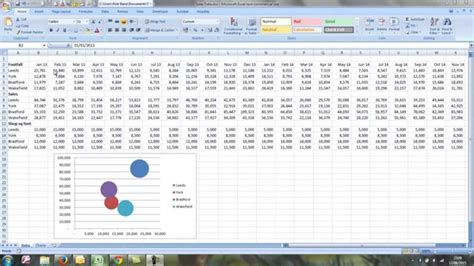 Animated Bubble Chart In Excel Part 1 Of 4 Youtube