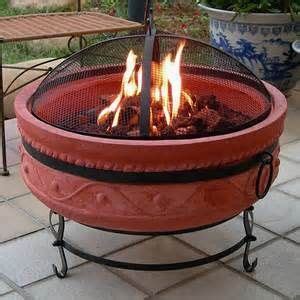 Turn chimney up and down; 17 Best images about Terra Cotta Fire Pits on Pinterest ...