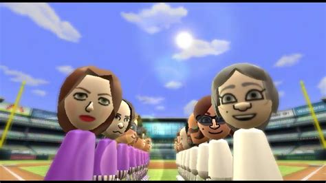 Wii Sports Baseball Tournament Elisa Vs Ricotta YouTube