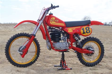 1981 Maico 490 Mega 2 Vintage Motocross Racer
