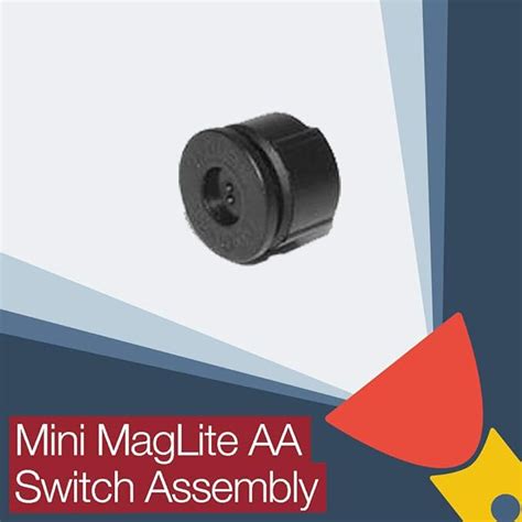 Mini Maglite Aa Torchflashlight Replacement Switch Assembly