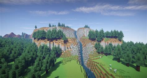 Landscape Realism Minecraft Map