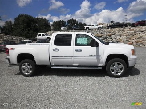 2014 Summit White Gmc Sierra 2500hd Denali Crew Cab 4x4 83774963 Photo