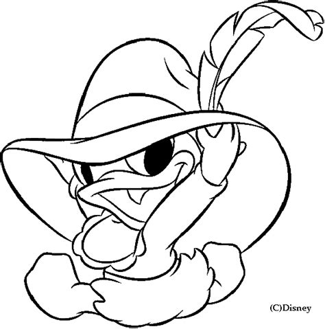 Besten bilder zu malvorlagen in 2020/2021. Coloring Baby Daisy Duck with a hat picture