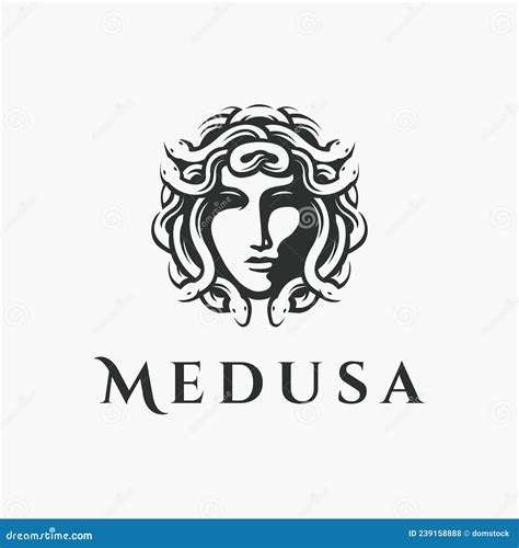 Head Of Medusa Logo Symbol Vector Stock Vector Illustration Of Icon