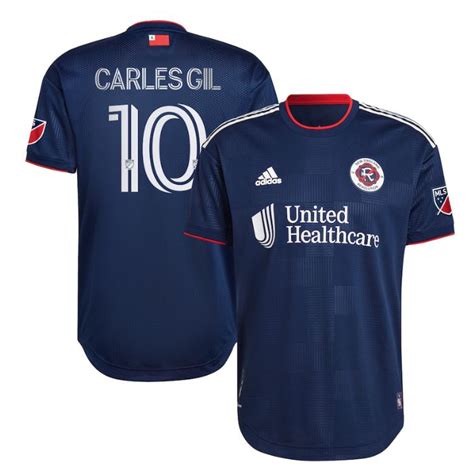 Carles Gil New England Revolution 2022 The Liberty Kit Player Jersey