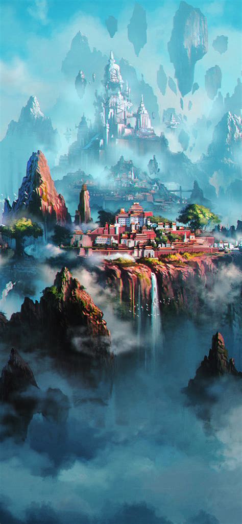 Av36 Cloud Town Fantasy Anime Liang Xing Illustration