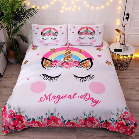 Best Twin Unicorn Bedding For Girls Cree Home