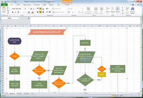 How To Create A Flowchart In Microsoft Excel In Flow Chart My Xxx Hot