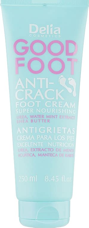 Delia Good Foot Anti Crack Super Nourishing Foot Cream Crema Idratante Per Piedi Ruvidi E
