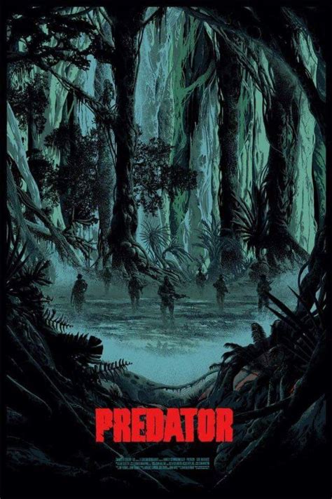 We are looking to a poster designed from the movie the predator. Killian Eng - Predator | Movie prints, Predator, Predator art