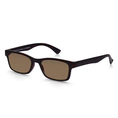 Read Optics Reading Sunglasses Sun Readers Mens And Womens Uv400 Italian Styles In Dark Brown