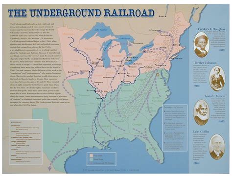 Underground Railroad Routes To Canada Harriet Tubman Underground