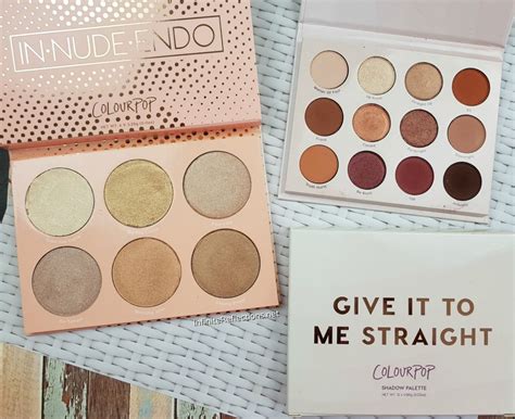 Colourpop Give It To Me Straight In Nude Endo Palette Mini Review