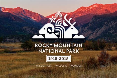 Rocky Mountain National Park Centennial Logo On Behance