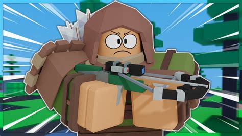 I Became A Sniper In Roblox Bedwars Youtube
