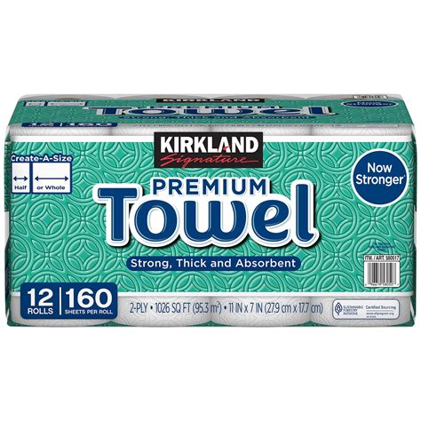 Kirkland Signature 2 Ply Paper Towel 12 X 160 Sheets Costco Australia