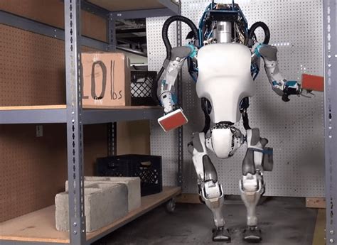 New Boston Dynamics Bot Atlas Is Brilliantly Terrifying