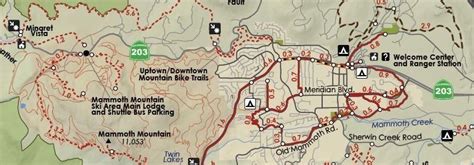 Mammoth Lakes Trail Map Pdf