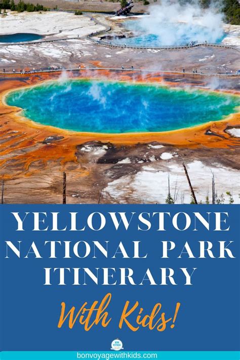 The Very Best Of Yellowstone Itinerary In 3 Days Bon Voyage With Kids