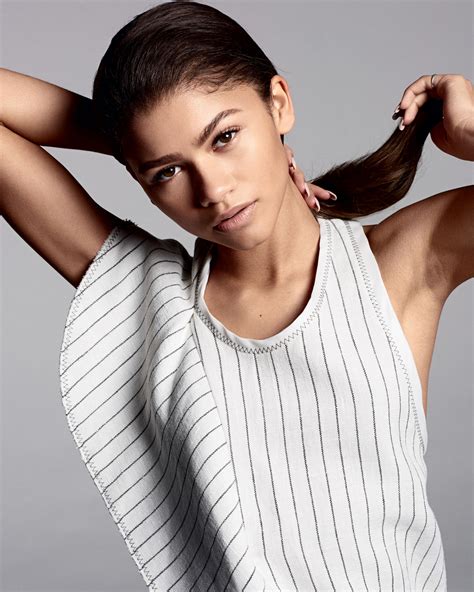 the unstoppable zendaya glamour