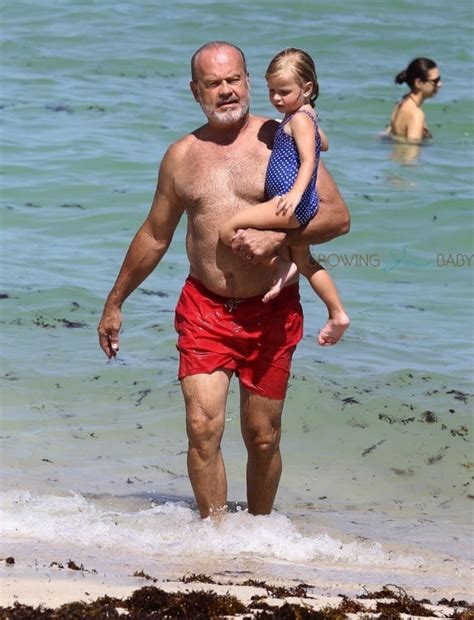 Kelsey Grammer With His Daughter Faith In Miami Growing Your Baby