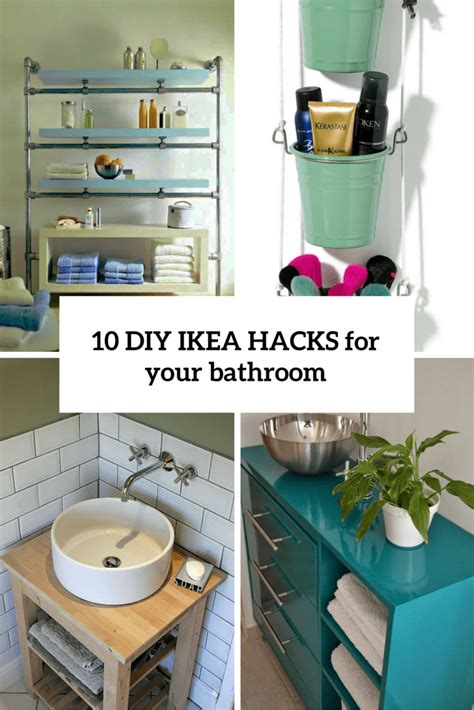 10 Cool Diy Ikea Hacks To Make Your Bathroom Comfy And Chic Shelterness
