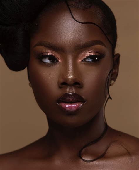 Makeup For Black Skin Soft Glam Makeup Black Women Makeup Dark Skin Makeup Tutorial