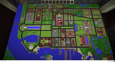 High School Minecraft Map City