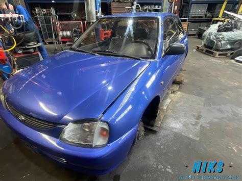 Daihatsu Charade I Tx Cx V Salvage Vehicle Blue