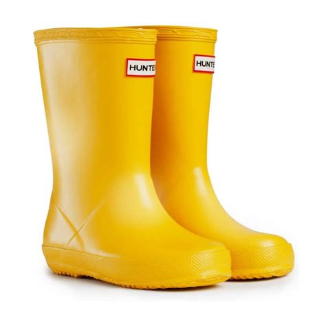 Yellow Boots Hunter Boots Kids Boots Rubber Boots Hunter