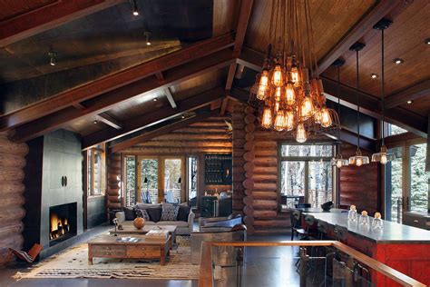 Delightful Log Cabin In Telluride Colorado By Trulinea Architects