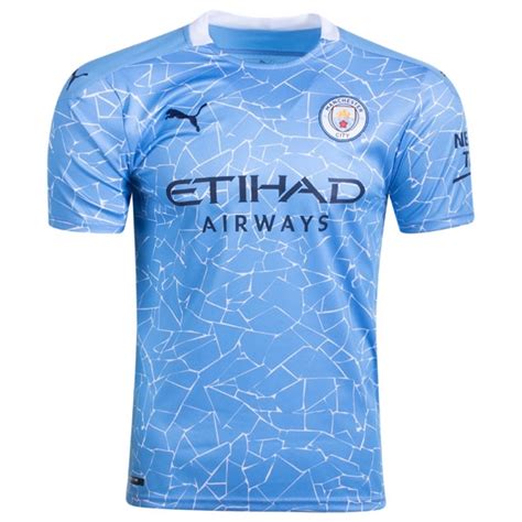 This puma manchester city away shirt 2021 is worn by your favourite city players and allows you to cheer on the 18/19 domestic treble winners in manchester city home jersey special features. Puma Manchester City Home Jersey 2020-2021- 757058-01 - AuthenticSoccer.com