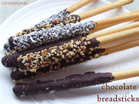 Cakeyboi Chocolate Covered Breadsticks
