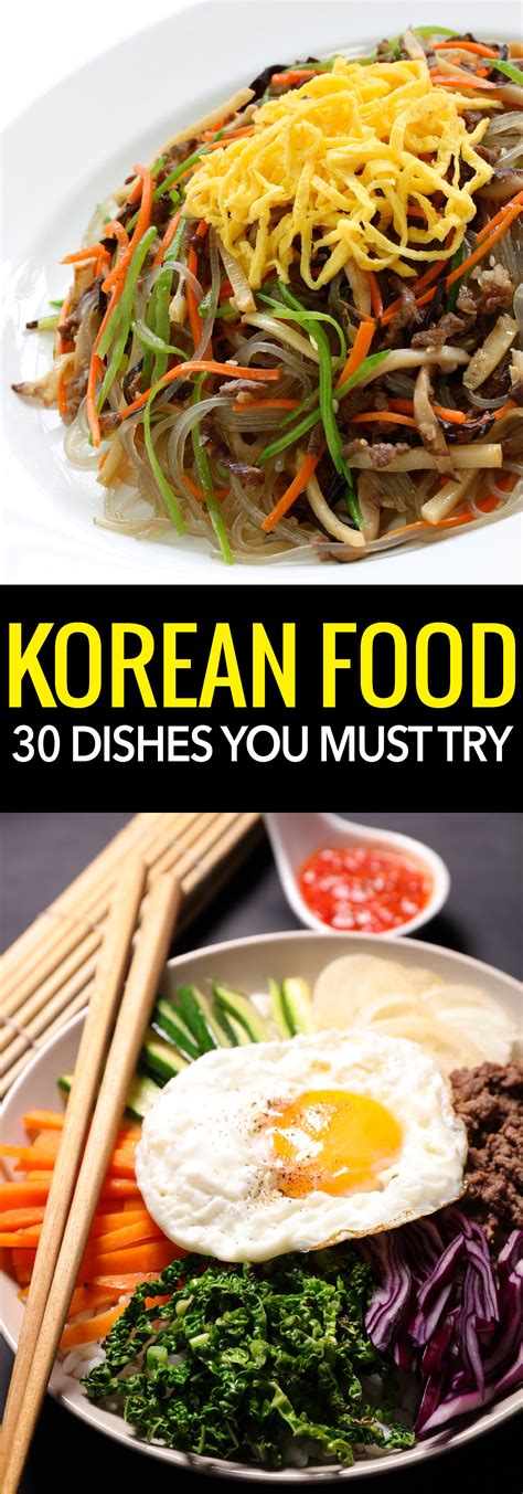 The Ultimate List Of Korean Foods To Try In South Korea Korean Food
