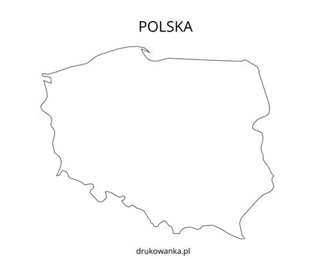 Kolorowanka Polska Mapa Do Druku I Online My XXX Hot Girl