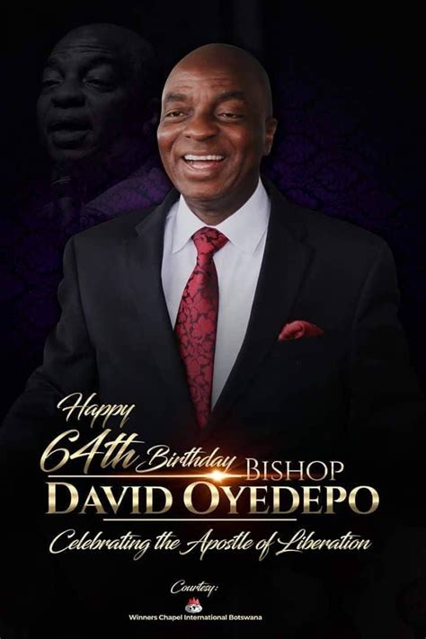 Happy Birthday Bishop David Oyedepo Religion Nigeria