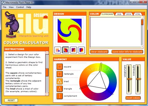 Color schemes can benefit from this too. Color Calculator Download
