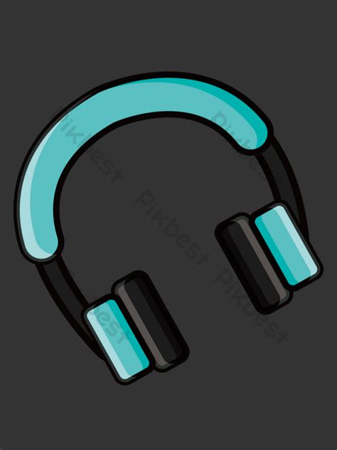 Stick Figure With Headphones