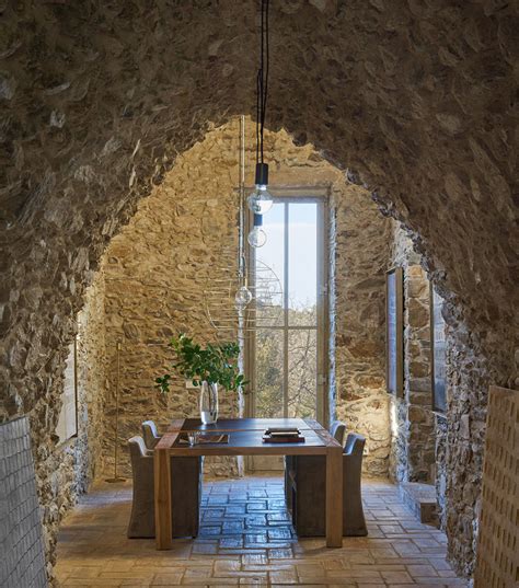 Natural Stone Farmhouse Converted Into Rustic Country House5