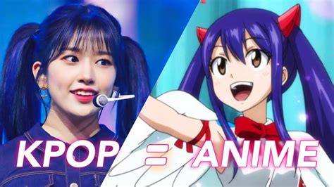 Kpop Idols As Anime Characters Pt2 Youtube