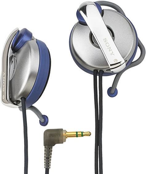 Sony Mdr Q55slblue Clip On Headphones Blue Discontinued By