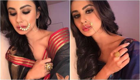 gold actress mouni roy is sizzling in these two stills of her new film s bengali character