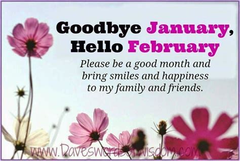 Goodbye January Hello February Quote For Facebook Pictures Photos And