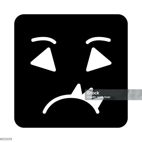 Angry Pouting Emoji Stock Illustration Download Image Now Anger