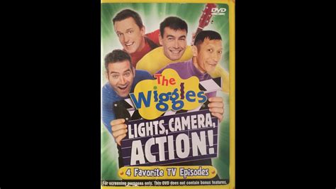 The Wiggles Lights Camera Action Us Screener Dvd Previews Youtube