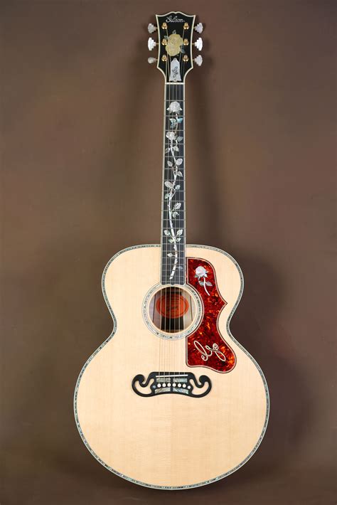 Gibson Sj 200 Rose Gallery Custom Acoustic Guitar J 200 The Acoustic Room