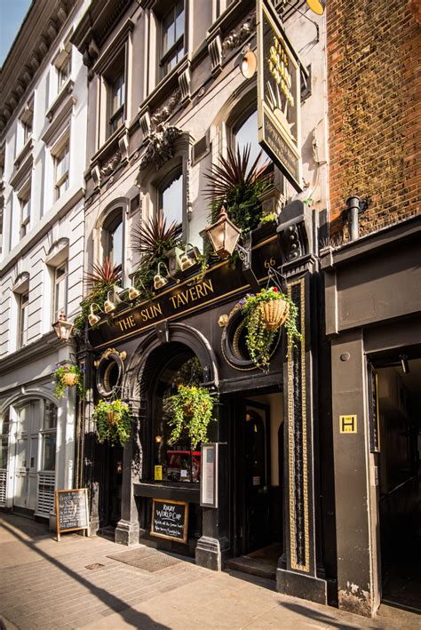 The Sun Tavern Pub In Covent Garden Food And Drink Central London