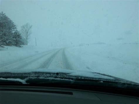 Spring Snowfall In Wisconsin Roads Were Clear 2 Hrs Ago It Rained
